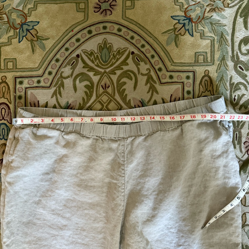 J. Jill Love Linen Pull on Crops, 3X - Picture 6 of 9